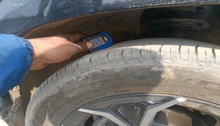 2024 Tata Curvv Creative 1.2 Petrol 7DCA, Petrol, Automatic, 17,485 km, tyre