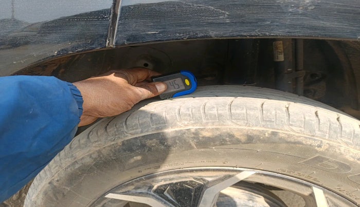 2024 Tata Curvv Creative 1.2 Petrol 7DCA, Petrol, Automatic, 17,485 km, tyre