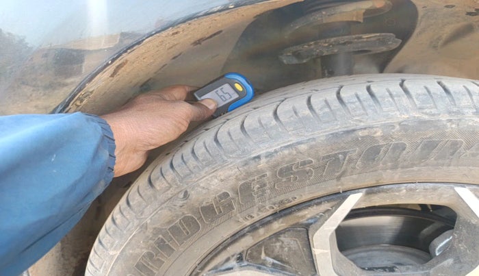 2024 Tata Curvv Creative 1.2 Petrol 7DCA, Petrol, Automatic, 17,485 km, tyre