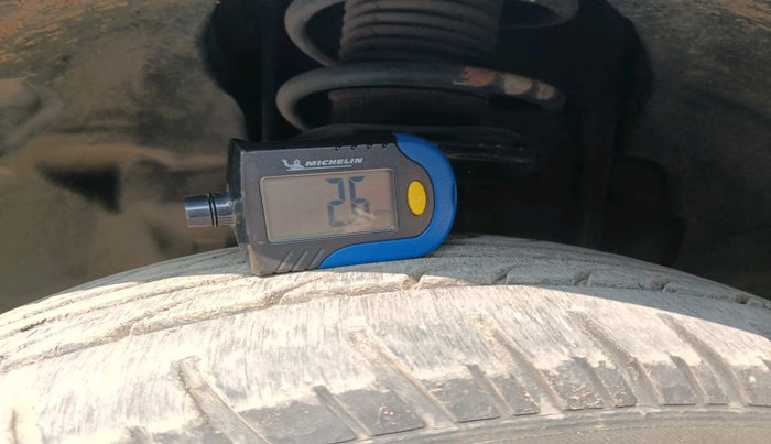 2017 Tata Tiago XZ PETROL, Petrol, Manual, 1,33,355 km, tyre