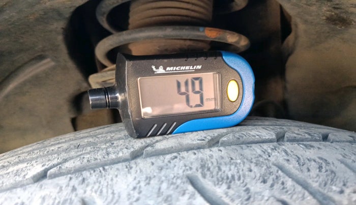 2017 Tata Tiago XZ PETROL, Petrol, Manual, 1,33,355 km, tyre