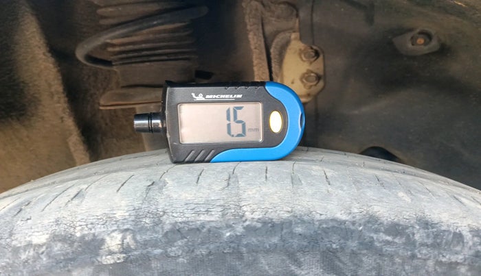 2017 Tata Tiago XZ PETROL, Petrol, Manual, 1,33,355 km, tyre