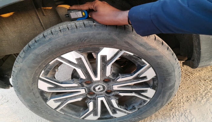 2021 Renault Kiger RXZ MT, Petrol, Manual, 77,716 km, tyre