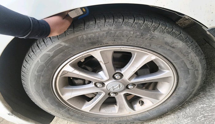 2016 Hyundai Grand i10 ASTA (O) 1.2 KAPPA VTVT, Petrol, Manual, 85,572 km, tyre