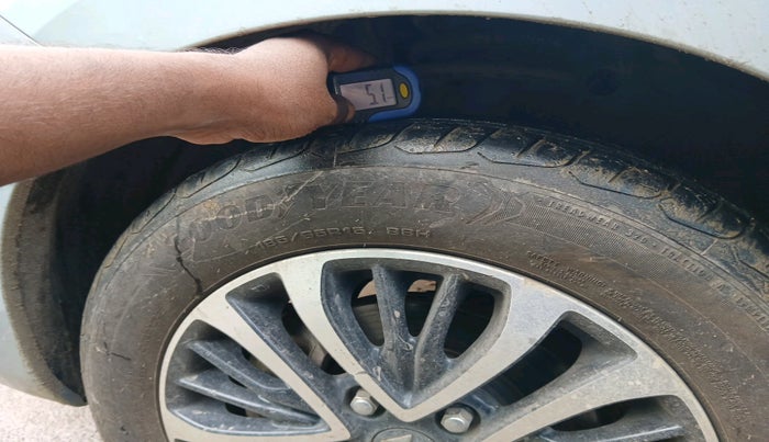 2022 Maruti Ertiga ZXI AT SHVS, Petrol, Automatic, 47,861 km, tyre