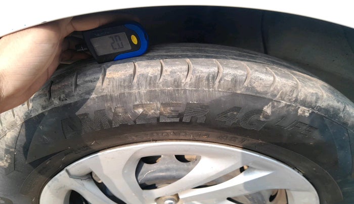 2020 Hyundai AURA S 1.2 CRDI, Diesel, Manual, 1,20,193 km, tyre