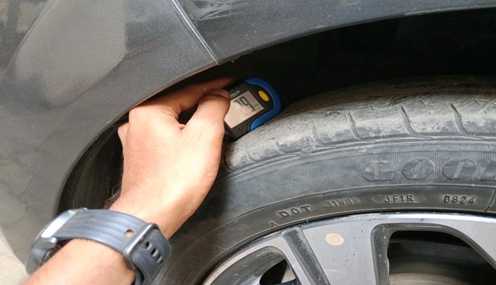 2024 Hyundai AURA SX 1.2 CNG, Petrol, Manual, 42,969 km, tyre