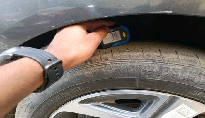 2024 Hyundai AURA SX 1.2 CNG, Petrol, Manual, 42,969 km, tyre