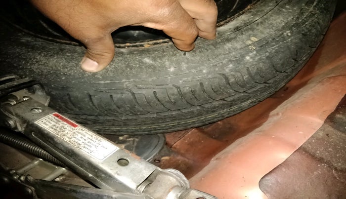 2018 Maruti Alto K10 VXI, Petrol, Manual, 34,495 km, tyre