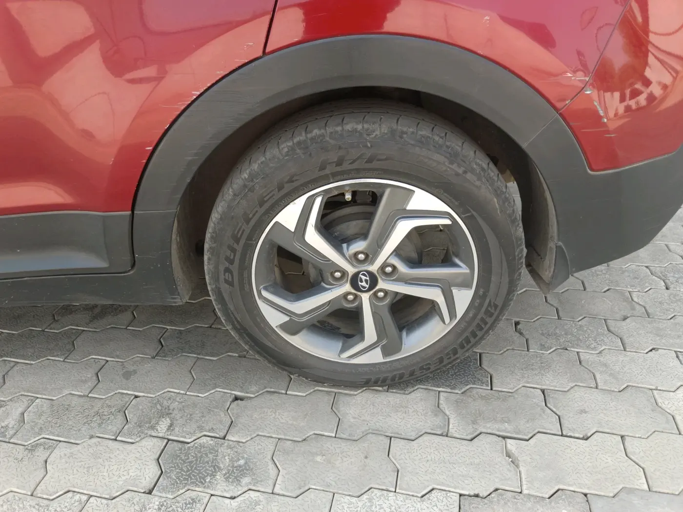 2018 Hyundai Creta SX AT 1.6 DIESEL, Diesel, Automatic, 1,93,137 km, tyre