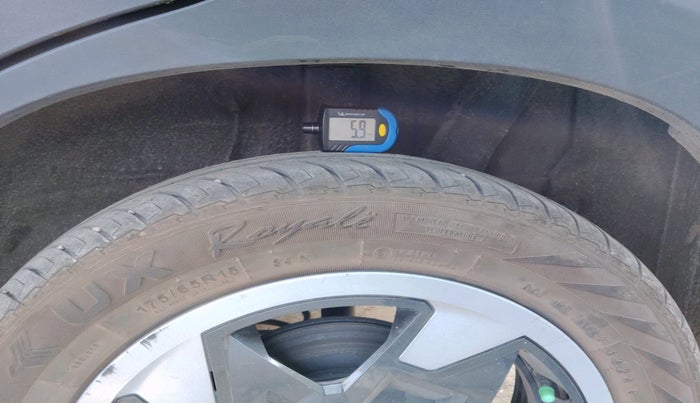 2024 Hyundai EXTER SX 1.2 MT, Petrol, Manual, 9,395 km, tyre