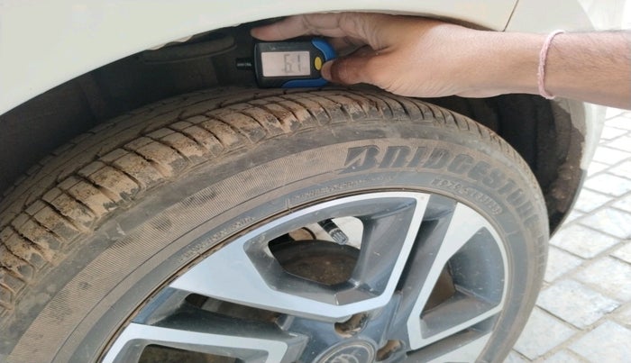 2023 Tata Tiago XZA PLUS PETROL, Petrol, Automatic, 10,833 km, tyre