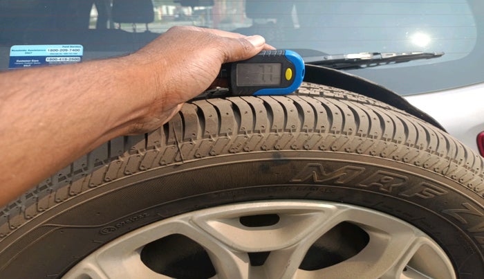 2017 Ford Ecosport TITANIUM 1.5L DIESEL, Diesel, Manual, 1,04,733 km, tyre