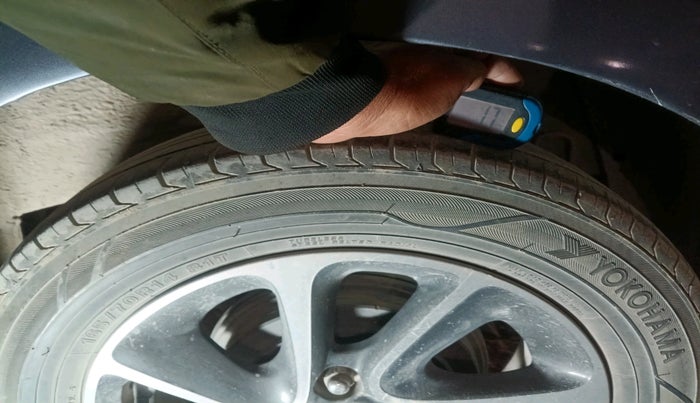 2018 Hyundai Grand i10 SPORTZ AT 1.2 KAPPA VTVT, Petrol, Automatic, 75,360 km, tyre