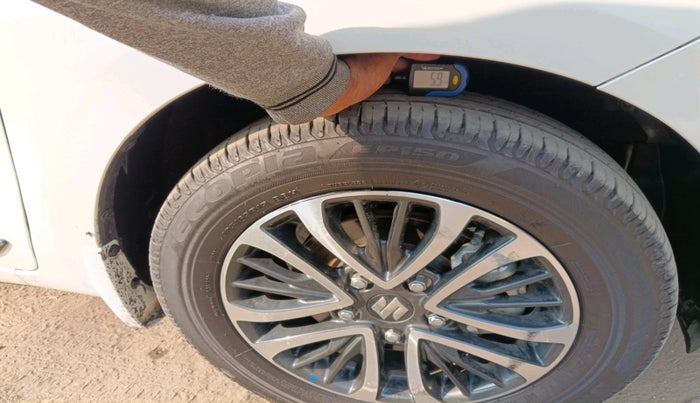 2025 Maruti Ertiga ZXI+ AT SHVS, Petrol, Automatic, 15,907 km, tyre