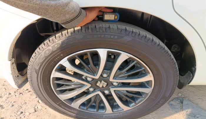 2025 Maruti Ertiga ZXI+ AT SHVS, Petrol, Automatic, 15,907 km, tyre