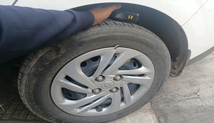 2021 Hyundai AURA S 1.2, Petrol, Manual, 20,823 km, tyre