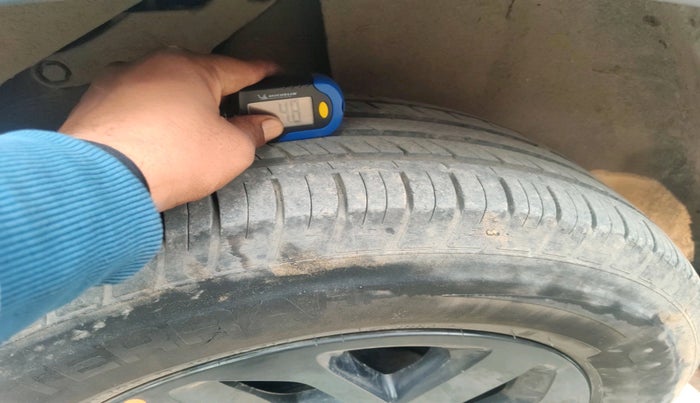 2021 Tata Harrier XZA PLUS CAMO EDITION, Diesel, Automatic, 54,407 km, tyre