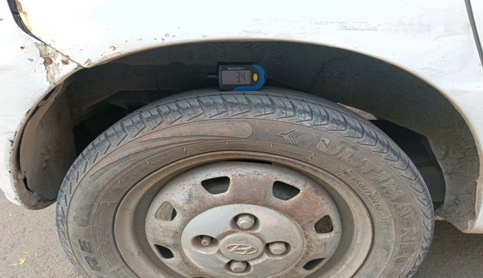 2010 Hyundai Santro Xing GL, Petrol, Manual, 37,047 km, tyre