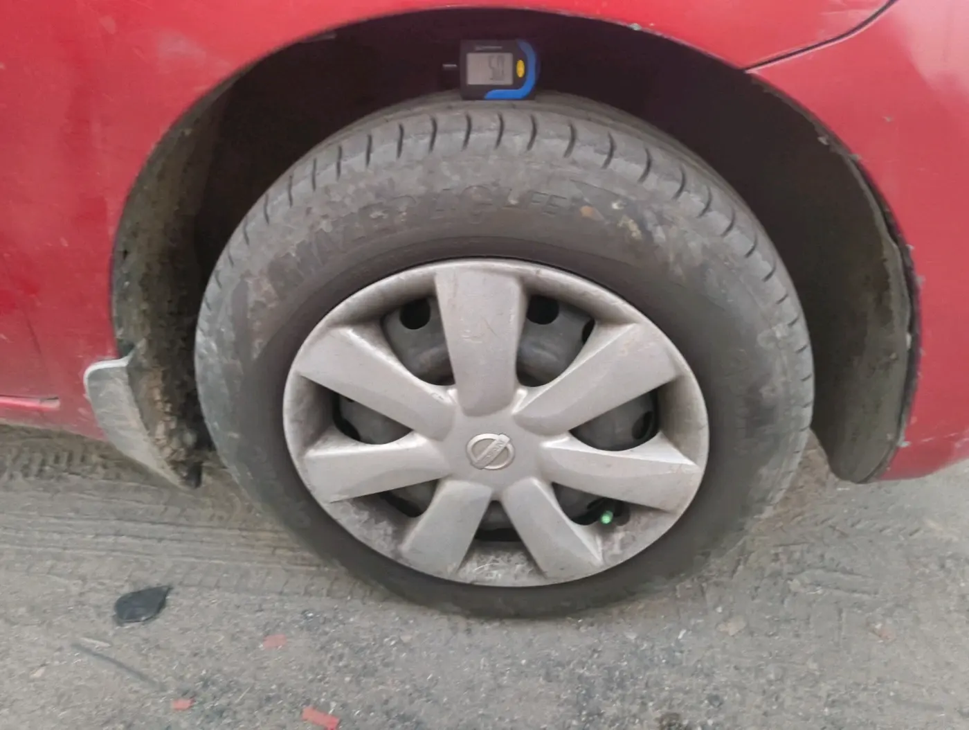2010 Nissan Micra XV PETROL, Petrol, Manual, 98,000 km, tyre