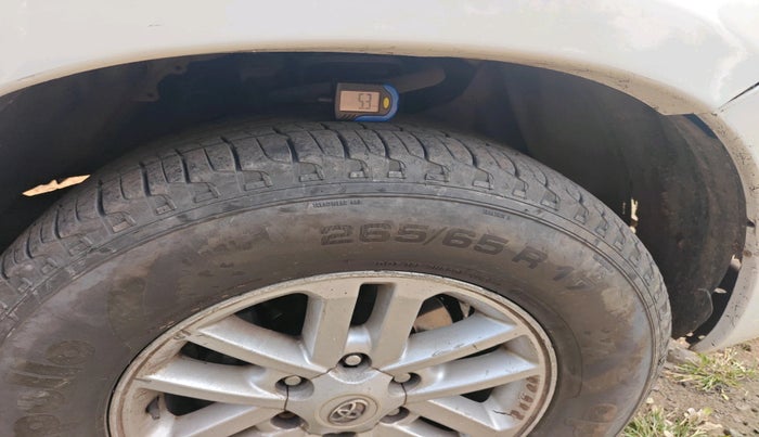 2012 Toyota Fortuner 3.0 4X4 MT, Diesel, Manual, 2,97,521 km, tyre