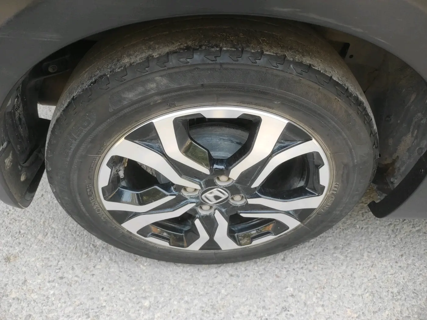 2021 Honda WR-V 1.2L I-VTEC VX MT, Petrol, Manual, 54,180 km, tyre