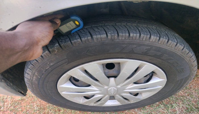 2018 Datsun Go Plus T, Petrol, Manual, 47,335 km, tyre