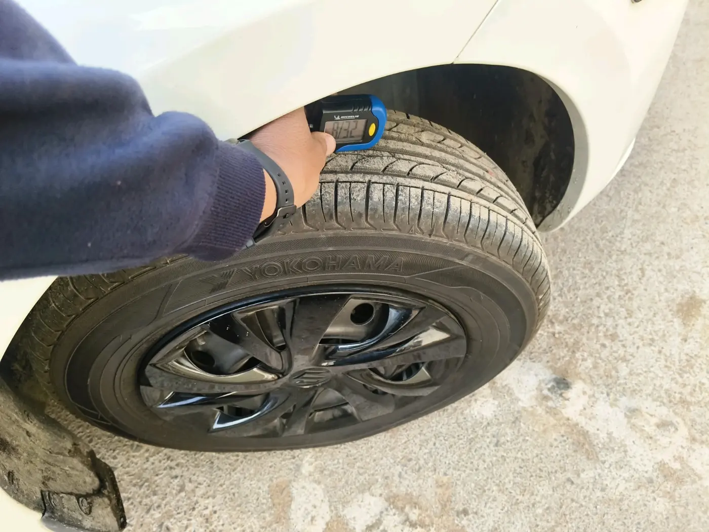 2021 Maruti Dzire VXI, Petrol, Manual, 56,105 km, tyre