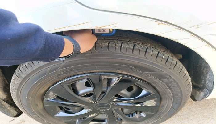 2021 Maruti Dzire VXI, Petrol, Manual, 56,105 km, tyre