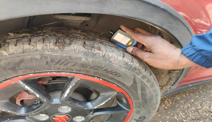 2017 Maruti IGNIS ZETA 1.2, Petrol, Manual, 1,41,043 km, tyre