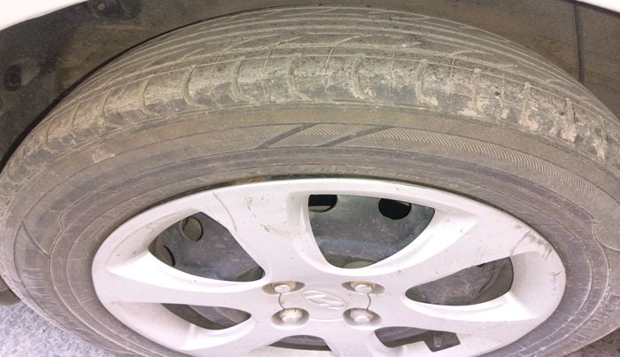 2013 Hyundai Verna FLUIDIC 1.6 VTVT SX AT, Petrol, Automatic, 40,316 km, tyre