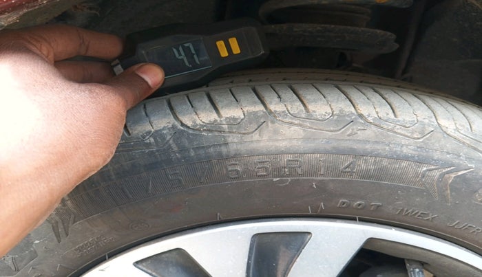 2023 Tata TIGOR XZ PLUS CNG, Petrol, Manual, 10,145 km, tyre