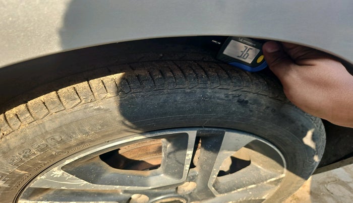 2017 Tata TIGOR XZ (O) PETROL, Petrol, Manual, 27,489 km, tyre