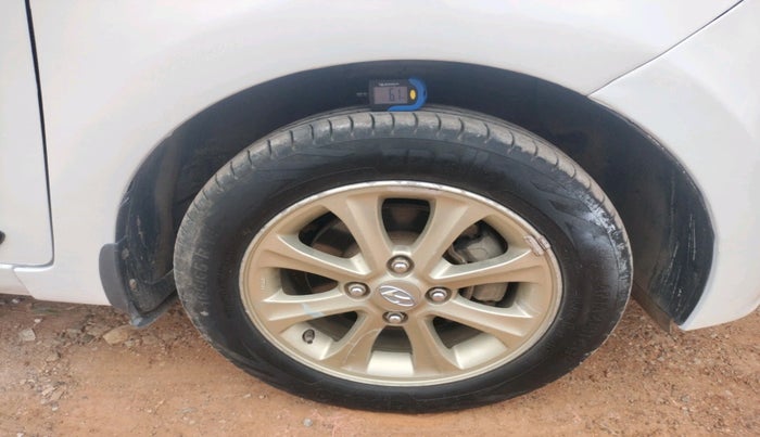 2014 Hyundai Grand i10 ASTA AT 1.2 KAPPA VTVT, Petrol, Automatic, 76,738 km, tyre