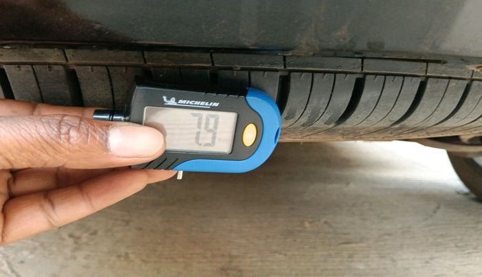 2022 Tata Safari XZA PLUS DARK EDITION, Diesel, Automatic, 48,452 km, tyre