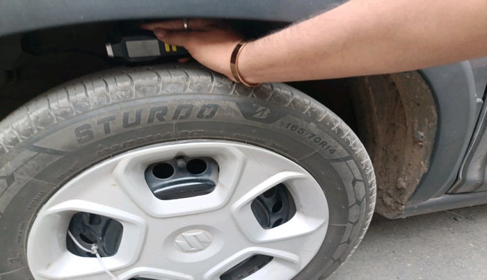 2021 Maruti S PRESSO VXI (O) CNG, Petrol, Manual, 96,749 km, tyre