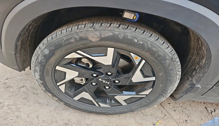 2025 KIA SONET HTK PLUS 1.0 TURBO PETROL IMT, Petrol, Manual, 3,455 km, tyre