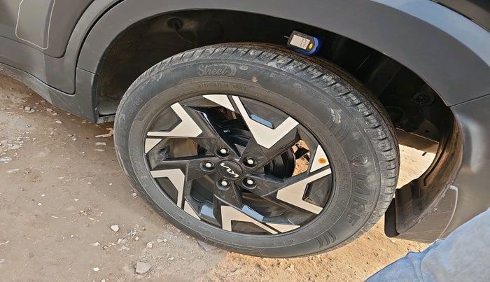 2025 KIA SONET HTK PLUS 1.0 TURBO PETROL IMT, Petrol, Manual, 3,455 km, tyre