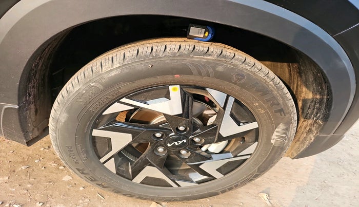 2025 KIA SONET HTK PLUS 1.0 TURBO PETROL IMT, Petrol, Manual, 3,455 km, tyre