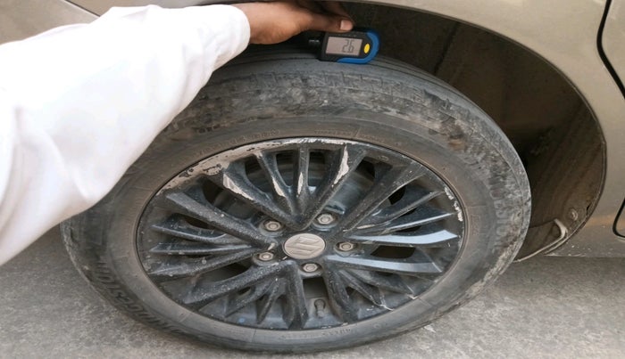 2021 Maruti Ertiga VXI CNG, Petrol, Manual, 1,18,304 km, tyre