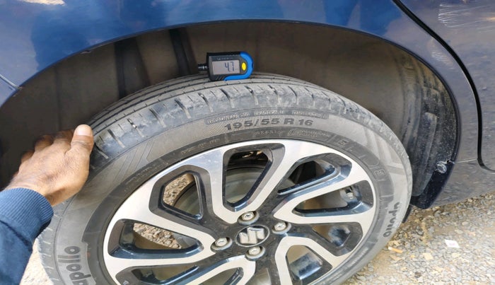 2023 Maruti Baleno ALPHA 1.2 AGS, Petrol, Automatic, 54,172 km, tyre