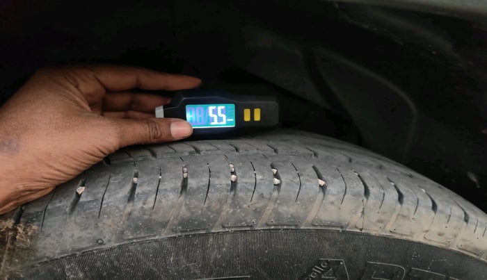 2022 Tata Harrier XTA PLUS 2.0L KRYOTEC DARK EDITION, Diesel, Automatic, 36,737 km, tyre