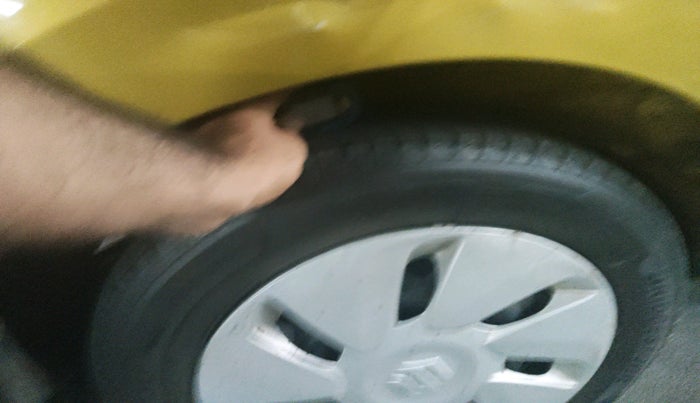 2015 Maruti Celerio VXI AMT, Petrol, Automatic, 1,10,223 km, tyre