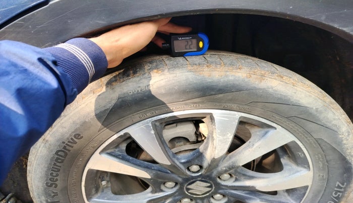 2021 Maruti S Cross ZETA 1.5, Petrol, Manual, 1,25,151 km, tyre