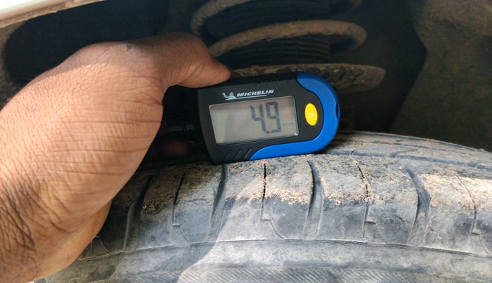 2016 Skoda Rapid AMBITION 1.5 TDI, Diesel, Manual, 1,31,816 km, tyre