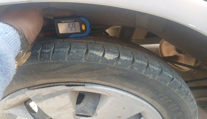 2018 Maruti Alto K10 VXI AMT, Petrol, Automatic, 52,034 km, tyre