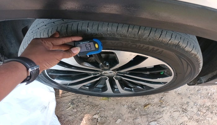 2021 MG HECTOR PLUS SHARP 1.5 PETROL TURBO CVT 6-STR, Petrol, Automatic, 70,253 km, tyre