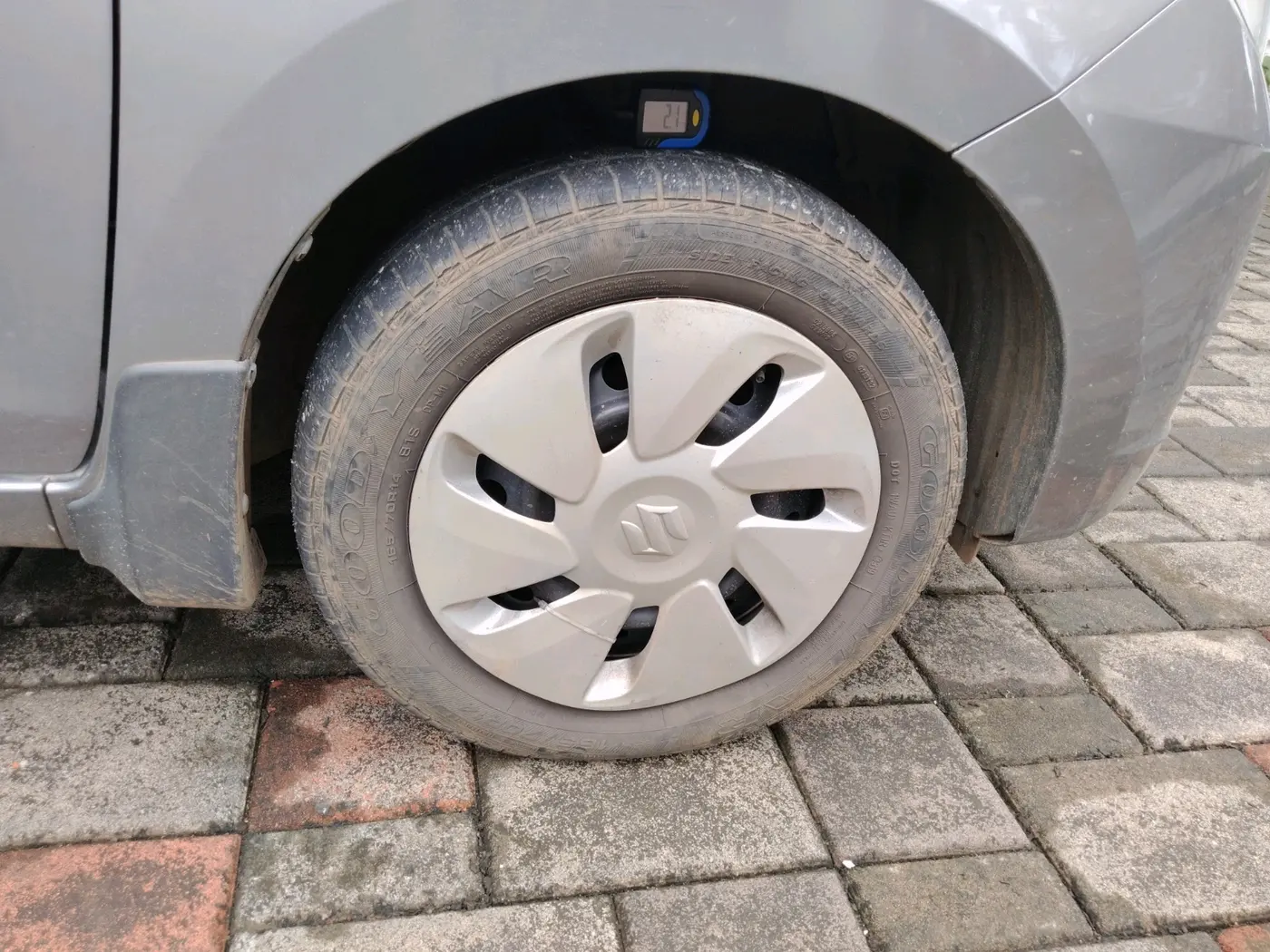 2014 Maruti Celerio VXI AMT, Petrol, Automatic, 49,365 km, tyre