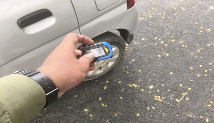 2010 Maruti Alto K10 VXI, Petrol, Manual, 70,438 km, tyre