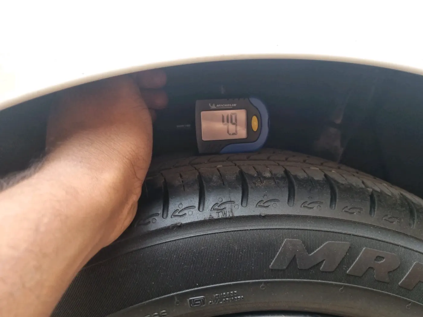 2022 Hyundai AURA SX 1.2, Petrol, Manual, 6,137 km, tyre